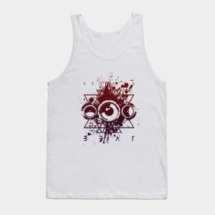 Serious Beat Dark Techno EDM Music Tank Top